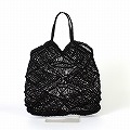 ナイロンバッグ ランダム波透かし 黒 25SS一点物