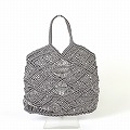 ナイロンバッグ ランダム波透かし グレー 25SS一点物