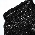 ナイロンバッグ ランダム波透かし 大 黒 25SS一点物