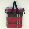 毛布巾着A4トートバッグ(ノートパソコン)