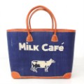 ラフィアラバンバッグ milk cafe