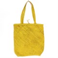 【SALE】ラフィアRARY 長方形バッグ 黄 @7600→5300