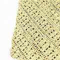 ラフィアかぎ編みバッグ 折り紙透かし NAT