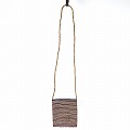 ラフィア極小編ポシェット 25SS一点物 @8800→7040円