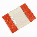 リサイクルプラ ブックカバー オレンジ 25SS一点物 @4500→3600円