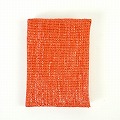 リサイクルプラ ブックカバー オレンジ 25SS一点物 @4500→3600円
