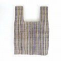 ラバンコンビニバッグ 大 青NATストライプ 25SS一点物 @8800→7040円