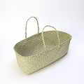 【受注商品】水草横長かご 無地 小