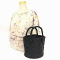 プラスチックサイザルバッグ共手8x7 黒
