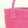プラスチックサイザルバッグ共手8x7 ピンク