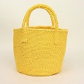 プラスチックサイザルバッグ共手8x7 クリーム