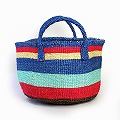 アップサイクルサイザルバッグ共手12x8 _2547 一点物