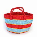 アップサイクルサイザルバッグ共手12x8 _2554 一点物