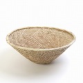 トンガビンガ Vシェイプかご 30-39.9CM　_2501 ナチュラル 一点物