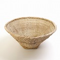 トンガビンガ Vシェイプかご 30-39.9CM　_25021 ナチュラル 一点物
