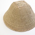 トンガビンガ Vシェイプかご 30-39.9CM　_25031 ナチュラル 一点物
