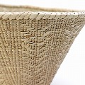 トンガビンガ Vシェイプかご 30-39.9CM　_25051 ナチュラル 一点物