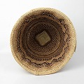 ワンゲビンバスケット 丸底 柄 06 一点物
