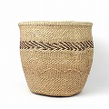 ワンゲビンバスケット 丸底 柄 07 一点物