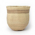 ワンゲビンバスケット 丸底 柄 08 一点物