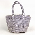 サイザルバッグ共手10インチ ハンドル長 ミックス 紫 23SS一点物 @6800→5440円