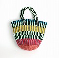 アップサイクルスクールセーターアクリルバッグ ミニ  09  一点物