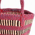 アップサイクルアクリルバッグ 9インチ  _15一点物