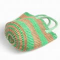 アップサイクルアクリルバッグ 9インチ  _23一点物
