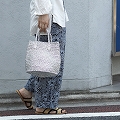 プラスチックサイザルバッグ9インチ コニカル プラチナ