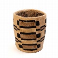 オールアクリルサイザルかご7x9 レオパード