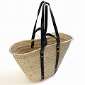 タザ楕円底 M 長(58CM)短(25CM)ハンドル 黒革