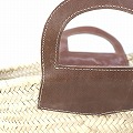 タザ丸底 太パッチハンドル 調整細ショルダー 焦げ茶 25SS一点物 @15000→12000円