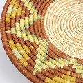 キビの葉ルボナボウルバスケット M カラー アソート _64  一点物