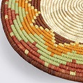 キビの葉ルボナボウルバスケット M カラー アソート _68  一点物