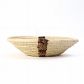 バナナラフィアボウルバスケット 25cm