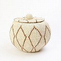 マスビンゴサイザルつぼ型かご 中 25SS一点物
