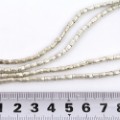 ニッケル筒アルボビーズ 4×2mm 70cm
