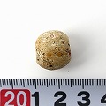 薄茶斑点ビーズ 古 バラ _2601 一点物