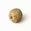 薄茶斑点ビーズ 古 バラ _2601 一点物
