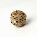 薄茶斑点ビーズ 古 バラ _2602 一点物