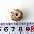薄茶斑点ビーズ 古 バラ _2602 一点物