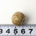 薄茶斑点ビーズ 古 バラ _2603 一点物