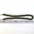 ガーナガラスビーズ 単色 オリーブ 25SS一点物 @3200→2560円