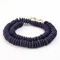 ガーナガラスビーズ 単色 紫 25SS一点物 @3200→2560円