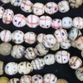 シダモ透明点ビーズ ばら 一点物