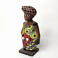 コロン人形アフリカママ 小2603 一点物