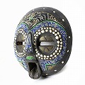 ビーズマスクL 良 2601 一点物