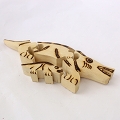 木製動物パズル ワニ