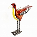 アフリカ木製動物デコレーション 01 トリ