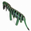 アフリカ木製動物デコレーション 07 ヒツジ 一点物